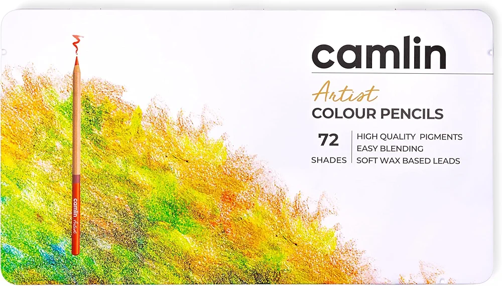 Picture of Camlin Artist Colour Pencils - 72 Shades