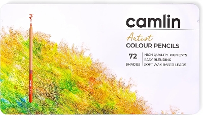 Picture of Camlin Artist Colour Pencils - 72 Shades