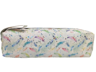 Picture of Simple  Pencil Case Ins High-value Cute Girl Student Makeup Bag Large Capacity Stationery Storage Bag