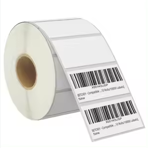 Picture of Barcode Label Sticker Direct Thermal 38MM X 25MM - 1000 Pcs Roll