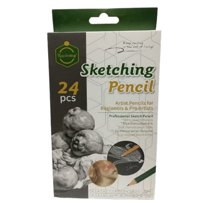 Picture of KeepSmiling Sketching Pencils - 24pc