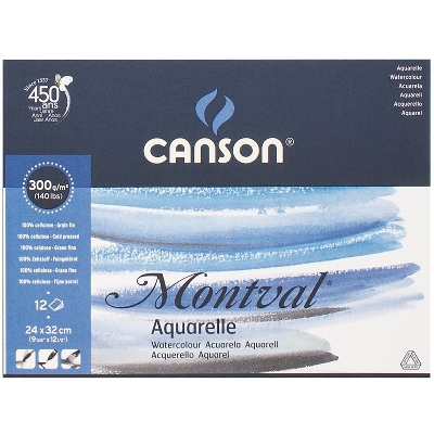Picture of Canson montaval (24 X 32 CM) Watercolor paper 300gsm 5 Sheets