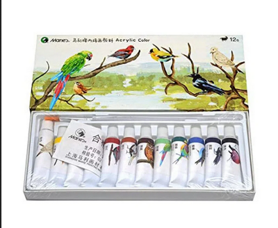 Picture of Maries Acrylic Color Tubes Set 5ml 12 colors