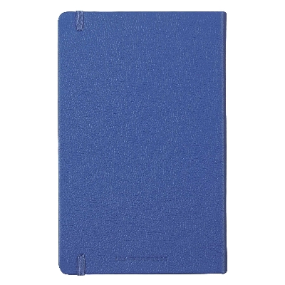 Picture of Pacific Blue Leather Cover Premium Sketchbook , Acrylic and Gouache Pad with elastic Band A5 Size