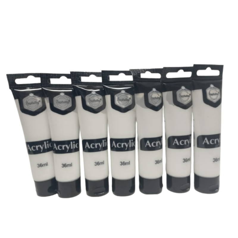 Picture of KeepSmiling Acrylic Paint Color, 36 ML White