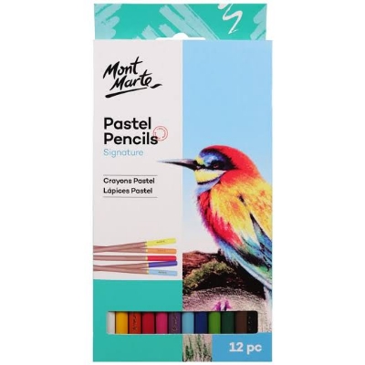 Picture of Mont Marte Pastel Color Pencils 12pc