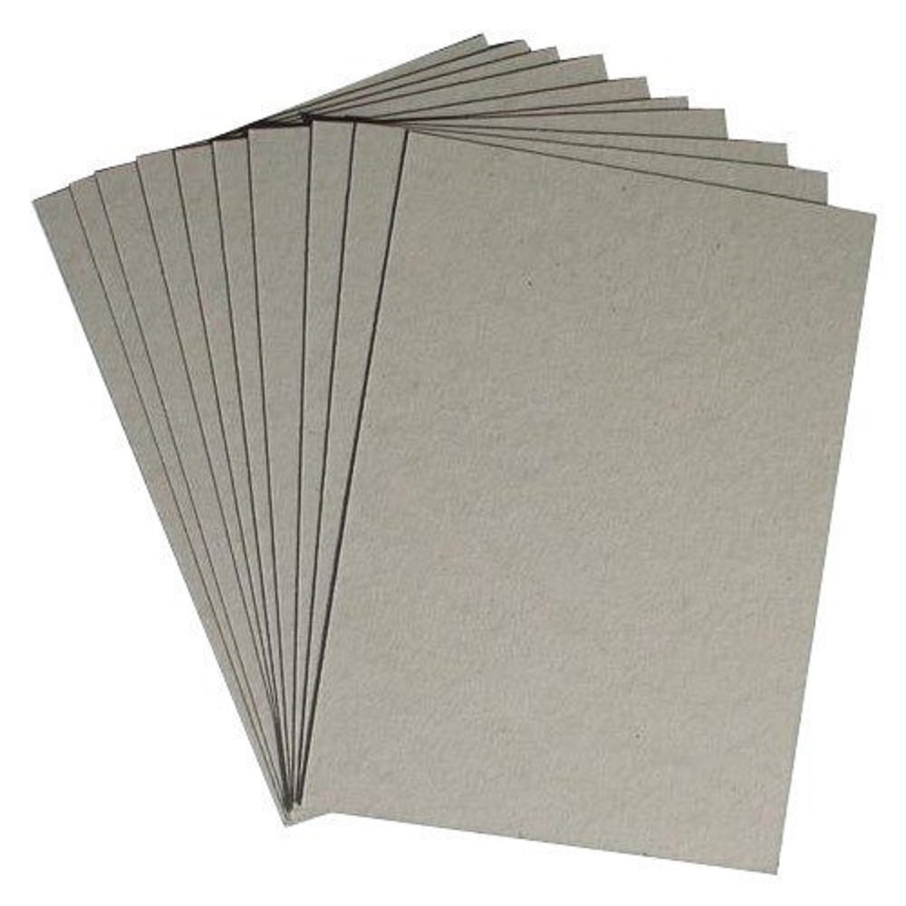 Picture of Ounce Board Hard Paper Board Grey Bord For Packaging and multiporpose use A4 size 5 Sheets