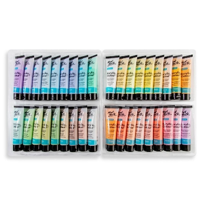Picture of Mont Marte Acrylic Color Pastel Colors 36pc*36ml