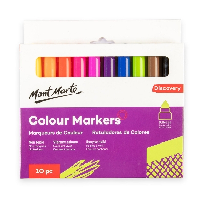 Picture of Mont Marte Colour Markers 10pc