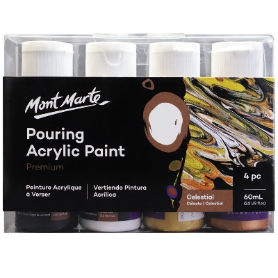 Picture of Mont Marte Pouring Acrylic 60ml-Celestial