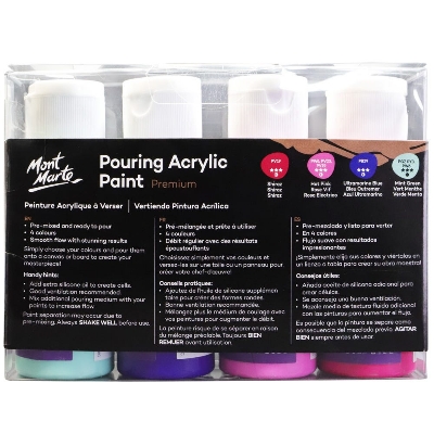 Picture of Mont Marte Pouring Acrylic 60ml-Aurora