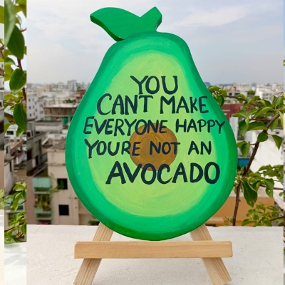 Picture of wooden wall home decor item | wall decor |Home vibes | home decor | gift item | decor love |