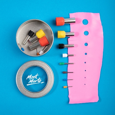 Picture of Mont Marte Polymer Clay Hole Punch Set-16pc