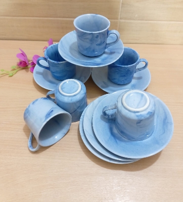 Picture of ceramic cup with saucer