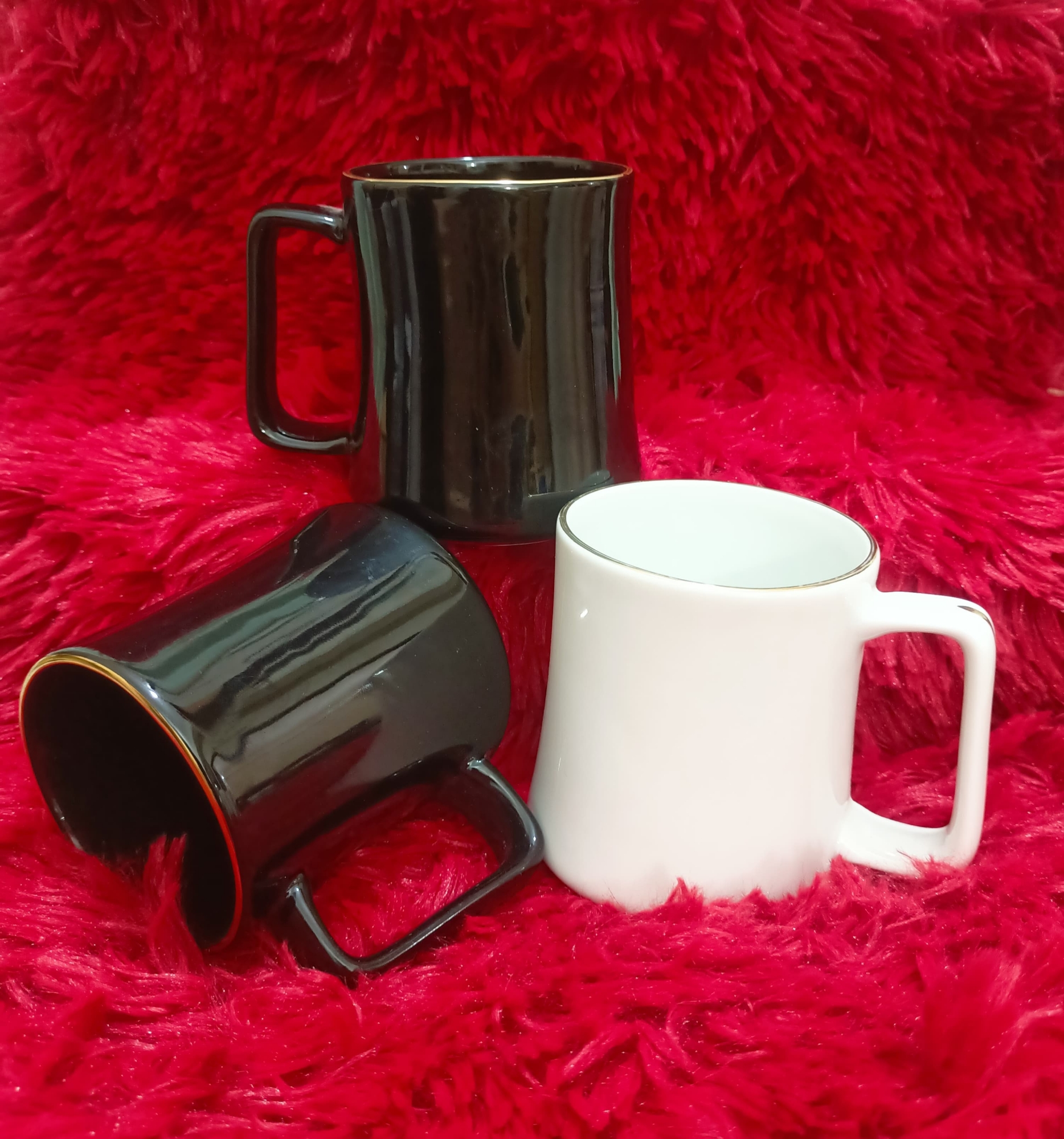 Picture of Golden ring 280 ml ceramic mug