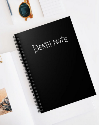 Picture of Death Note | Spiral Note Book | Anime Merch | A5 Size