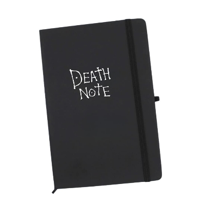 Picture of Death Note Anime Notebook | Journal | Diary with Elastic Band A5 Diary