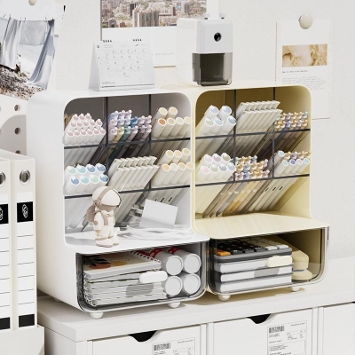 Picture of Pen And Brush Holder modern Table Organiser