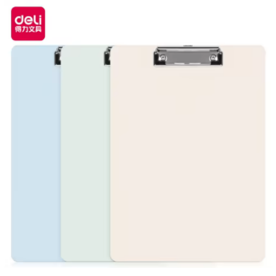 Picture of Deli 72641 Clip Bord Exam clip A4 Size Random color