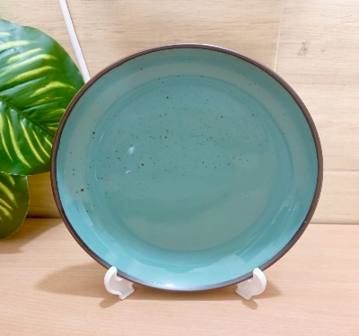 Picture of ceramics plate fruits snack dessert serving plate 9 inch deep plate