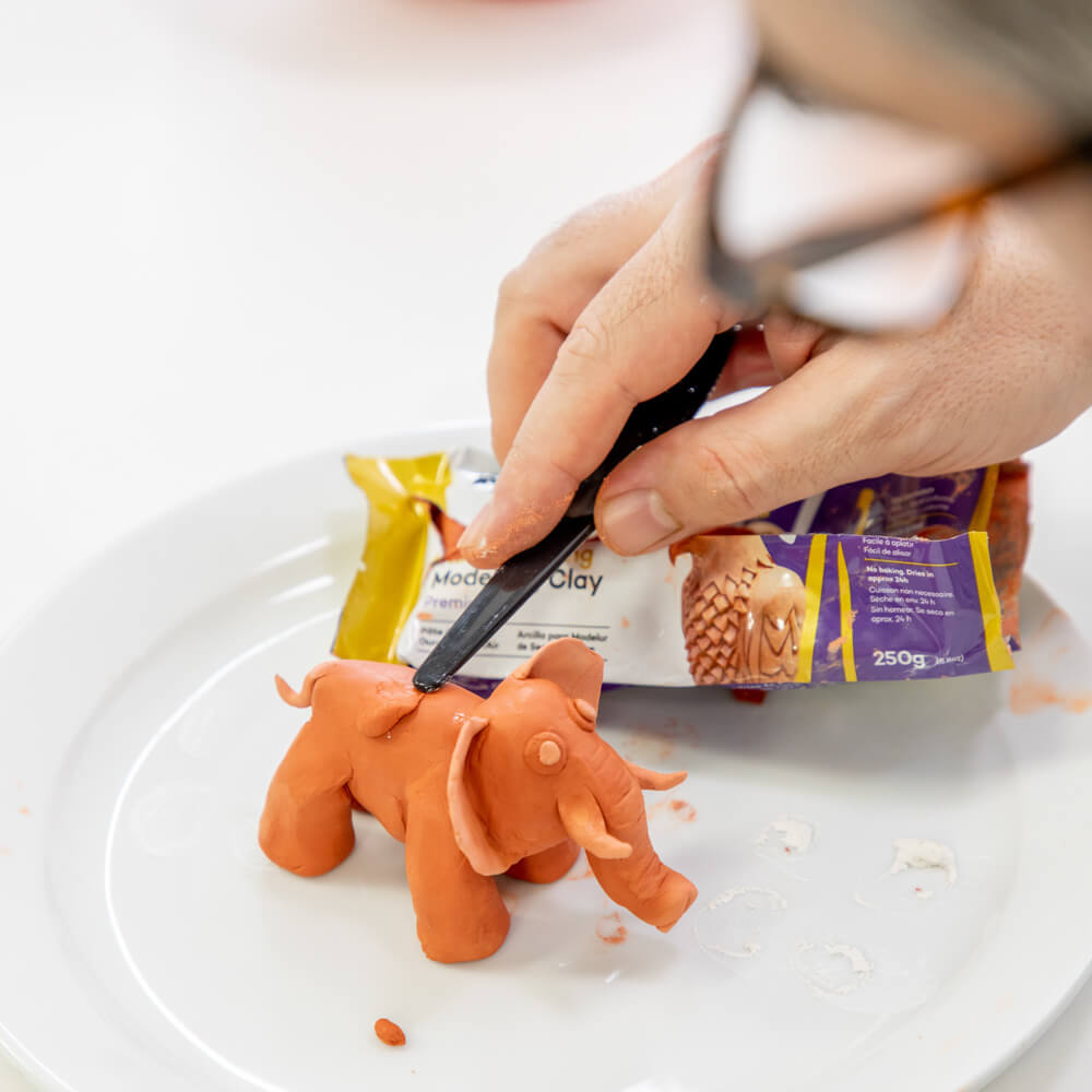 Picture of Mont Marte Air Hardening Modelling Clay-Terracotta 250g