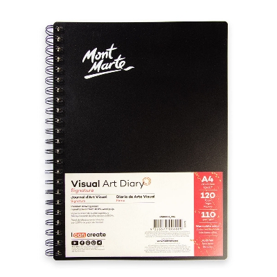 Picture of Mont Marte Visual Art Diary A4 120page MSB0003