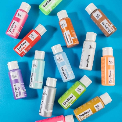 Picture of Mont Marte CRAFTERS COLOR METALLIC & FLURO 14PC*60ML