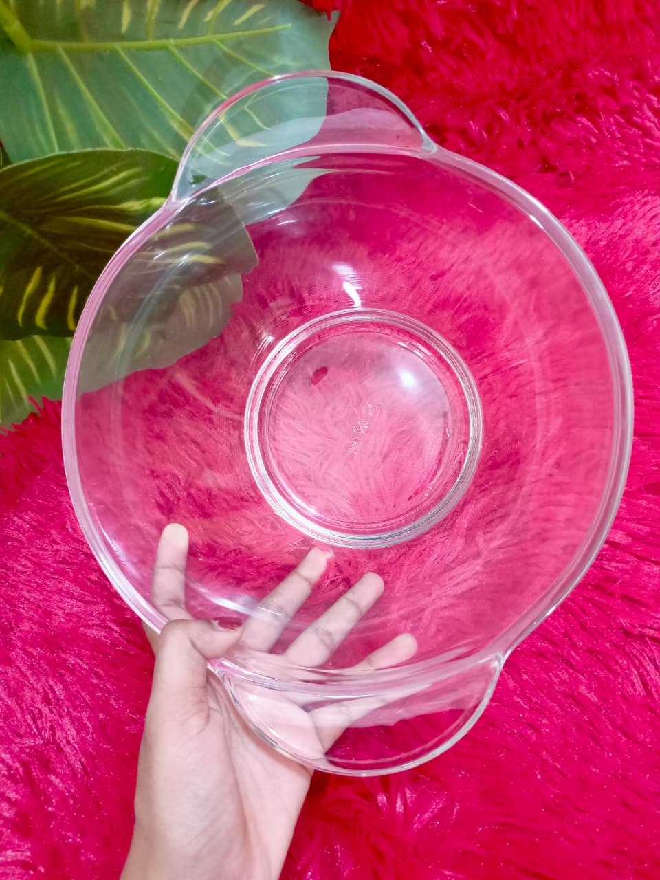 Picture of Glass Serving Bowl \ H&S