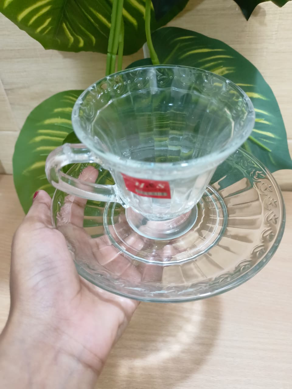 Picture of Clear glass cup set ,6 picec\ H&S