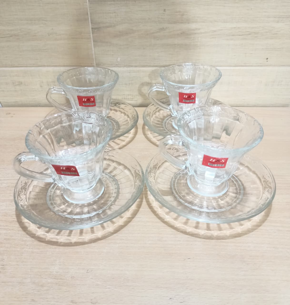 Picture of Clear glass cup set ,6 picec\ H&S