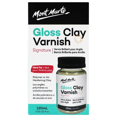 Picture of Mont Marte Clay Varnish Gloss 120ml