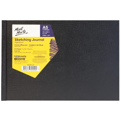 Picture of Mont Marte Sketch Journal Croc A5 Escape 100pg 150gsm