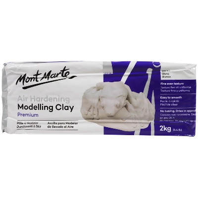 Picture of Mont Marte Air Hardening Modelling Clay-White 2kgs