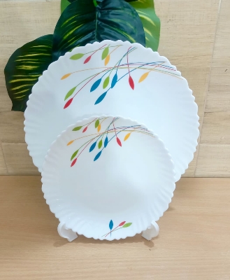 Picture of 36 pieces opal dinner set