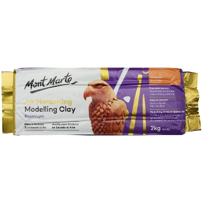 Picture of Mont Marte Air Hardening Modelling Clay-Terracotta 2kgs