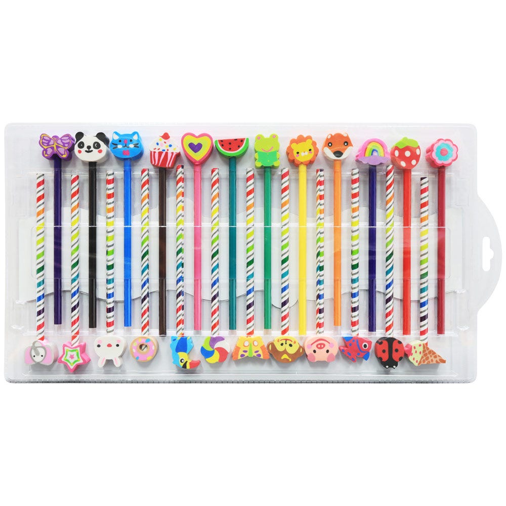 Picture of Mont Marte Pencil & Eraser Set 48pcs