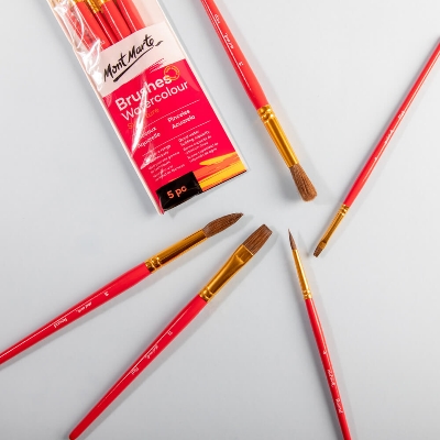 Picture of Mont Marte Gallery Series Brush Watercolor-5pc