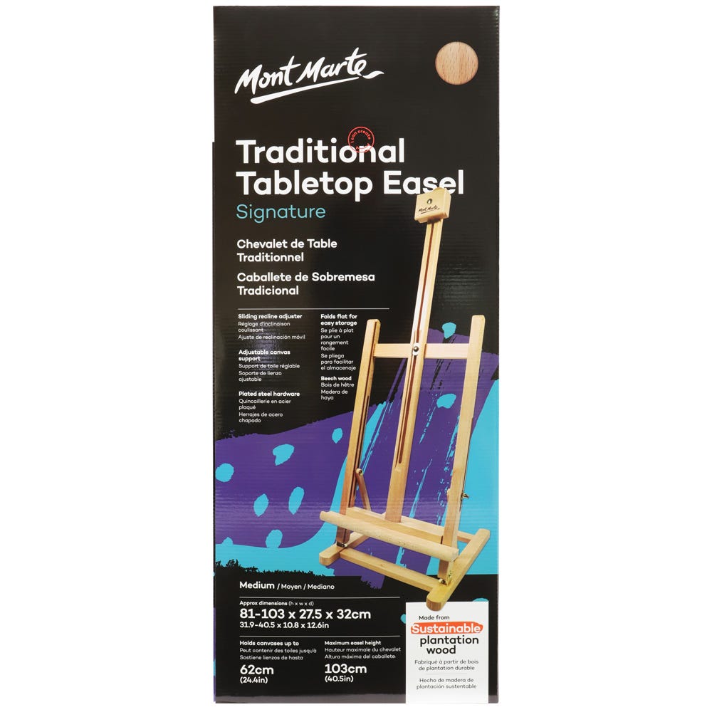 Picture of Mont Marte MCG0006 Traditional Tabletop Easel