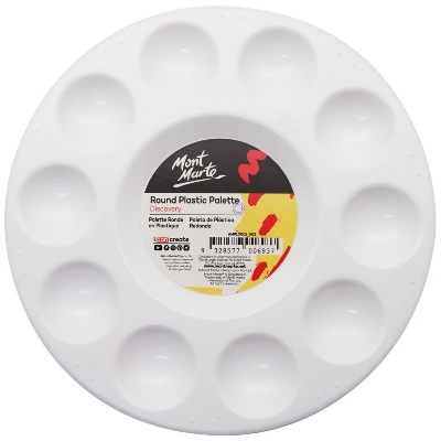 Picture of Mont Marte Round Plastic Palette 17 cm