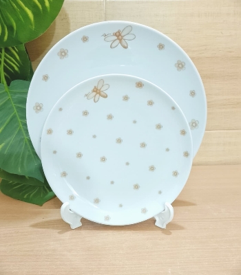 Picture of ceramis   plate 6 pieces  set