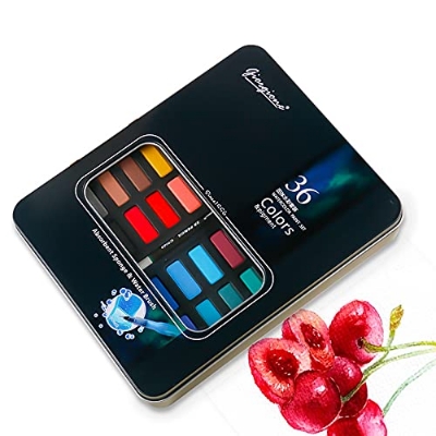 Picture of Giorgione® Classic 36 Solid Watercolor Paints Set