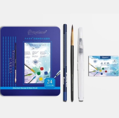 Picture of Giorgione® 24 Watercolor Cakes Set