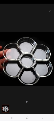 Picture of Transparent Color Mixing Palette Round shape