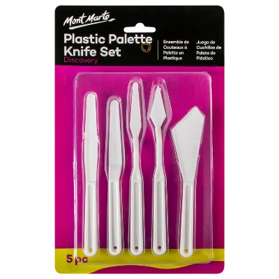 Picture of Mont Marte Studio Palette Knife Set 5pc-Plastic
