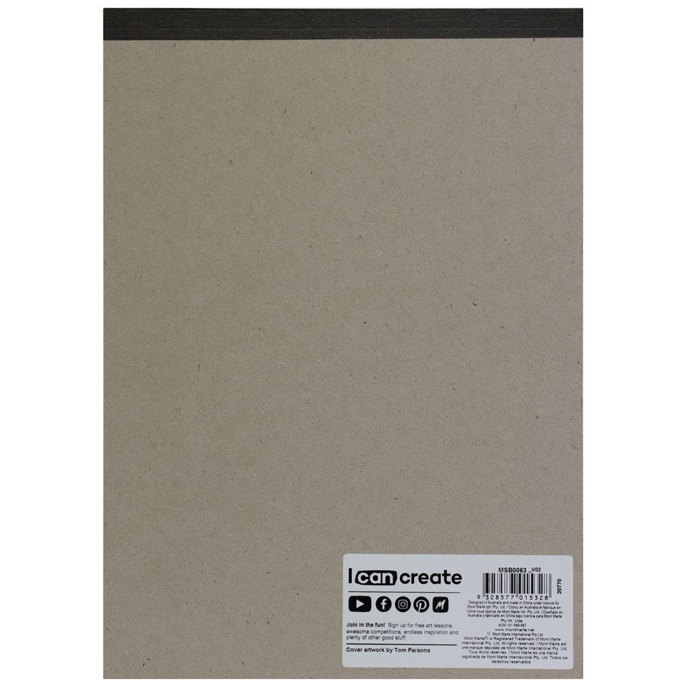 Picture of Mont Marte Watercolor Pad German Paper A4 180gsm A4