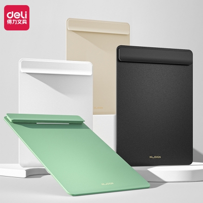 Picture of Deli NS501 A4 Board clip students use writing, painting, painting, padding board hard board folder folder