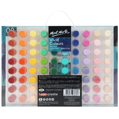Picture of Mont Marte Vivid Color Acrylic Paint 80pcs