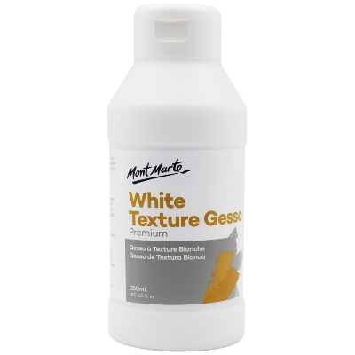Picture of Mont Marte White Texture Gesso 250ml