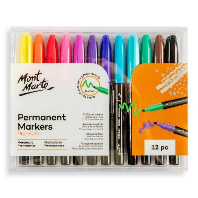 Picture of Mont Marte Permanent Markers 12pc