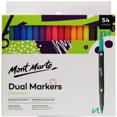 Picture of Mont Marte Dual Markers 54pc